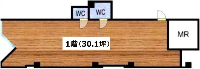 ESARES中野1F 間取り図