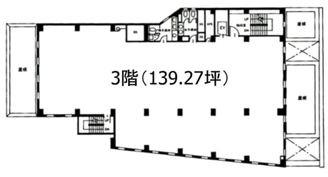 A-FLAG骨董通り3F 間取り図