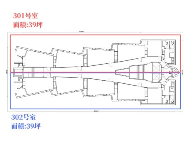 GUNKAN東新宿302 間取り図
