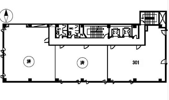 SPKビル301 間取り図