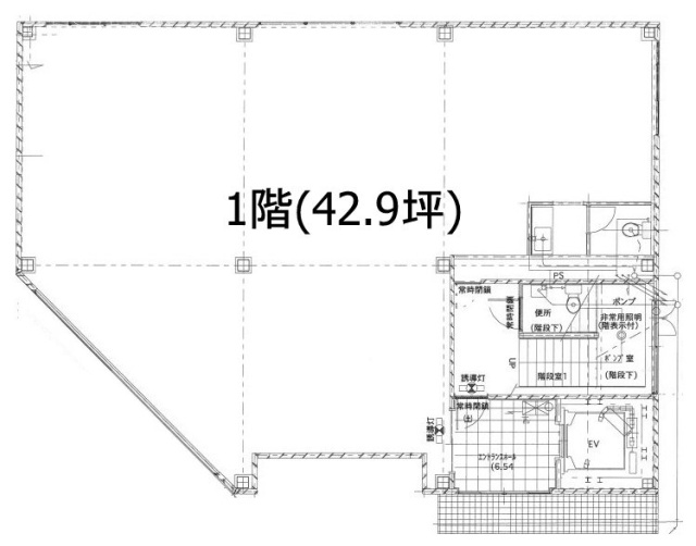 第一フロンティアビル1F 間取り図