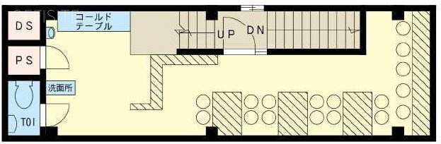 バルビゾン36ビル2F 間取り図