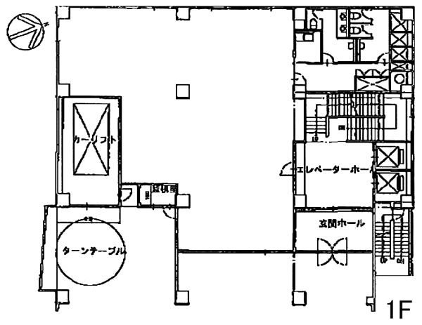 臨海ビル1F 間取り図