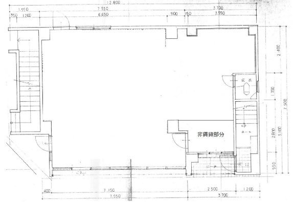 三喜屋ビル1F 間取り図