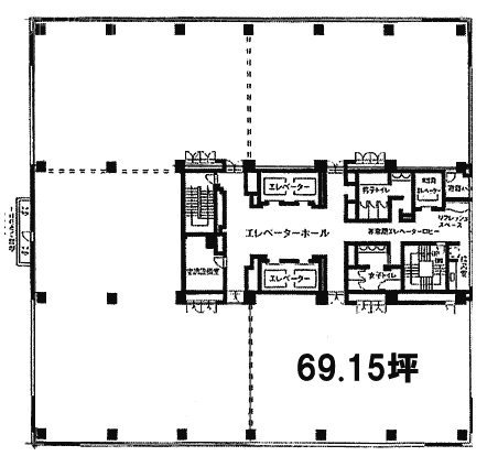 パシフィックマークス横浜イースト2F 間取り図