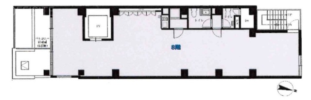 SG日本橋本町8F 間取り図
