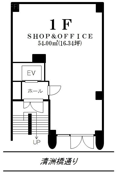 サンクビル1F 間取り図