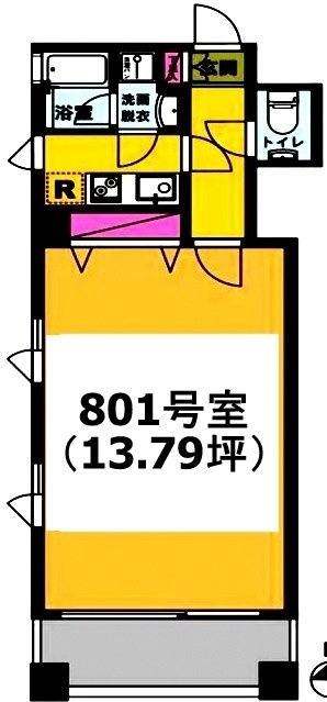 月村マンションNo27801 間取り図