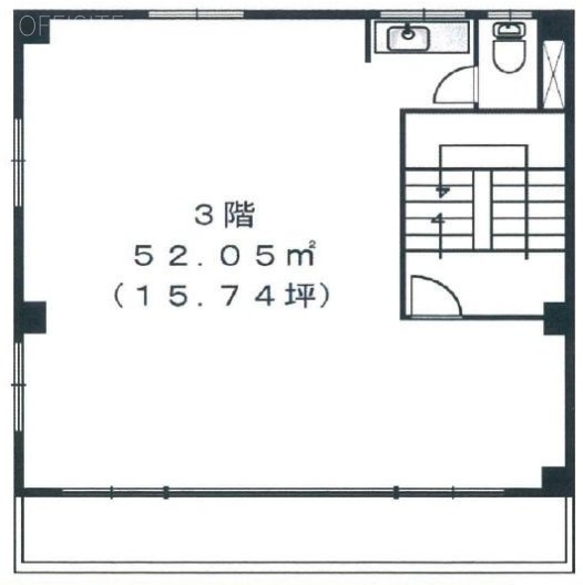石田ビル3F 間取り図