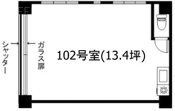 レジェンド大山102 間取り図