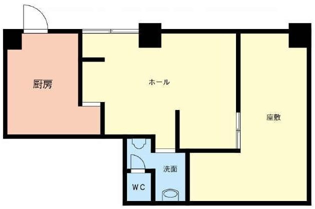 ニックハイム大井町ビル101 間取り図