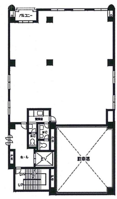 龍田ビル3F 間取り図