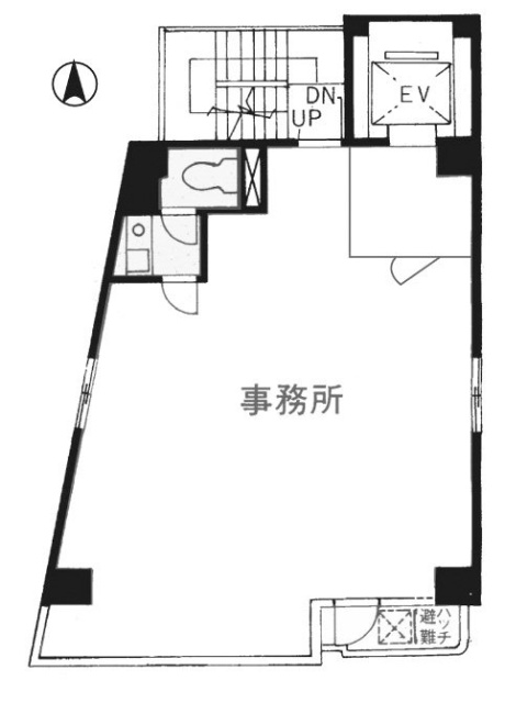 成瀬ビル4F 間取り図