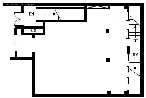 等々力ファニービル1F 間取り図
