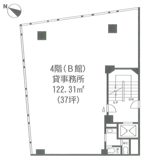 さとうビルB館 間取り図