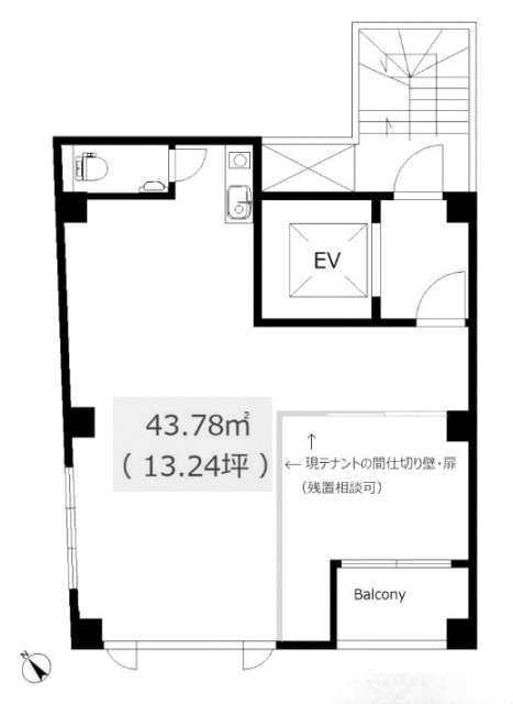 望田ビル3F 間取り図
