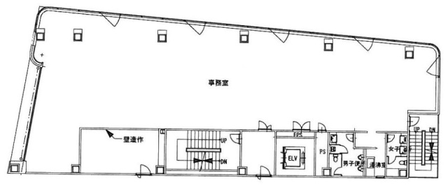 イマス葵ビル2F 間取り図