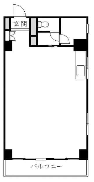 ユニオンビルヂング301 間取り図