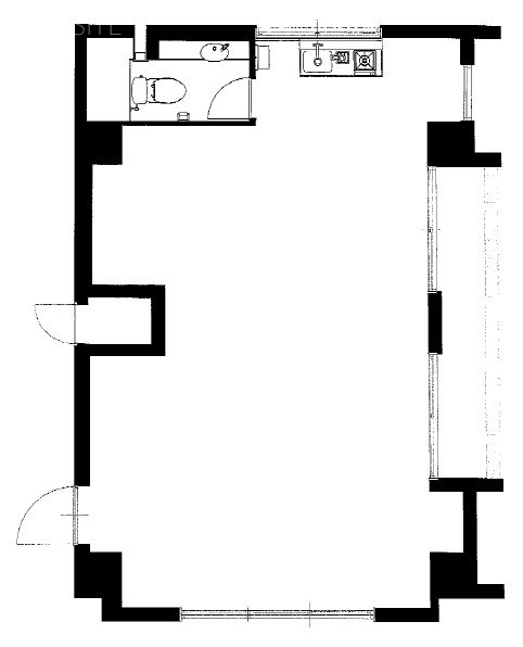 りぶ高輪301 間取り図