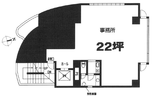 ルート南大井マスタービル第24F 間取り図
