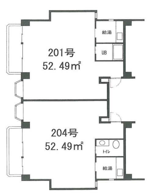 栄屋ハウス204 間取り図