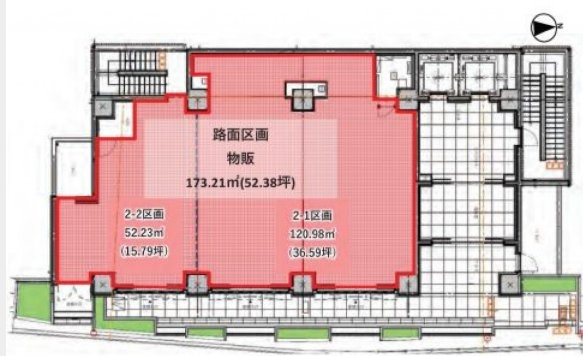 コエル渋谷二丁目2F 間取り図