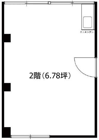 YY代々木上原第一ビルB 間取り図