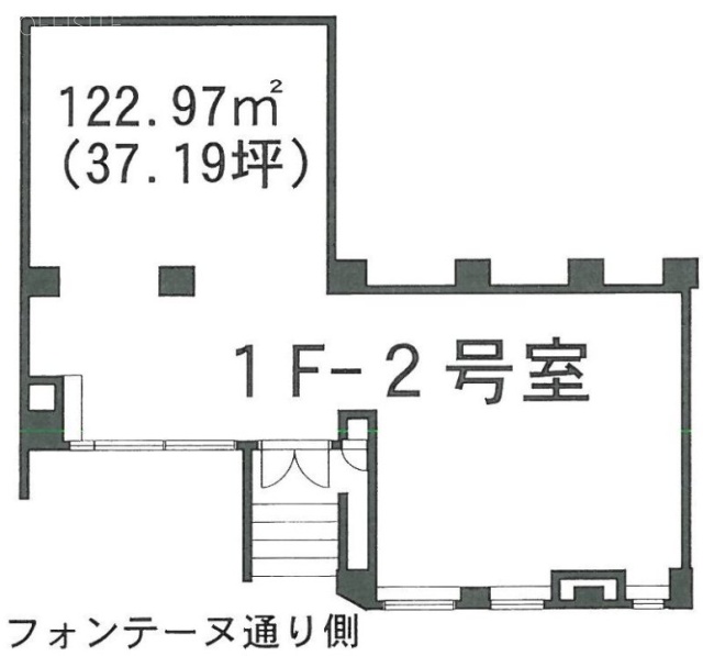 パークアクシス明治神宮前ビル2 間取り図