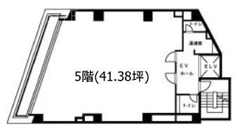 ヤマモト大塚ビル5F 間取り図