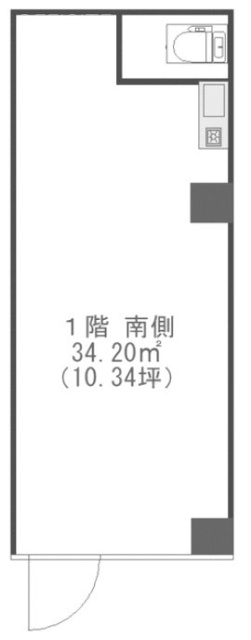 柴田第一ビル南 間取り図