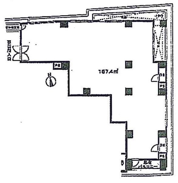 ダイナシティ西新宿1F 間取り図