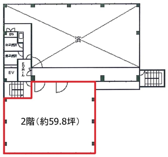 東京都酒造会館ビル2F 間取り図