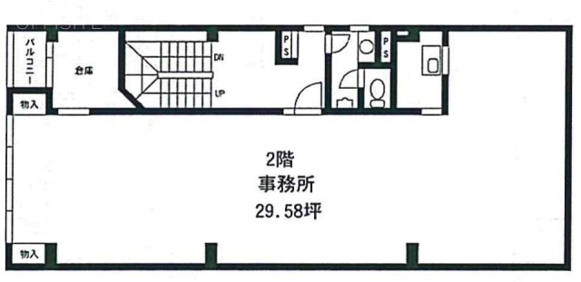 藤木ビル2F 間取り図