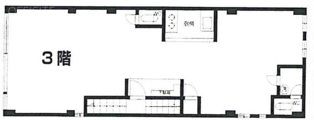 司ビル3F 間取り図