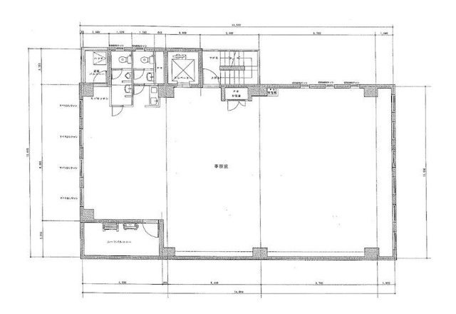 第25SYビル5F 間取り図