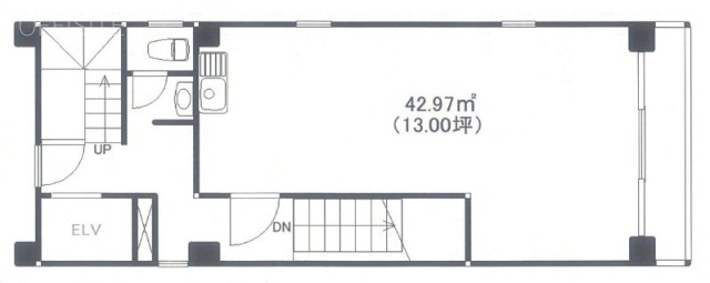 ウキガイビル2F 間取り図