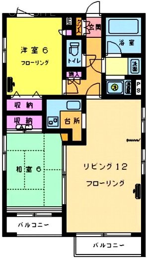 ウェルズ渋谷ビル201 間取り図