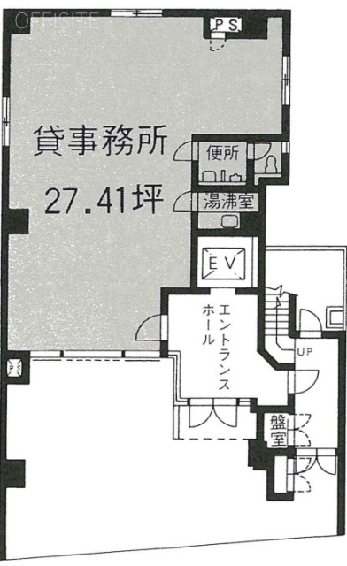 クラウン高橋ビル1F 間取り図