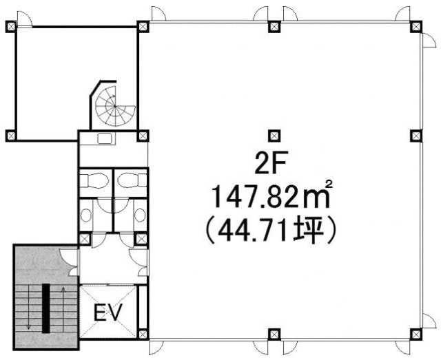 福澤ビル2F 間取り図