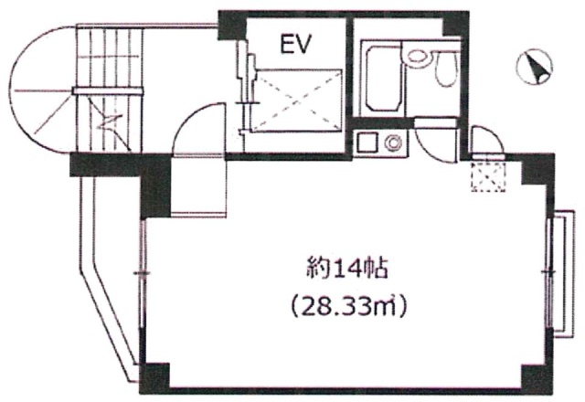 STAY’M代々木公園3F 間取り図