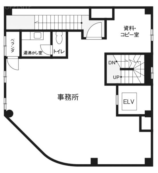 ワイズビル2F 間取り図