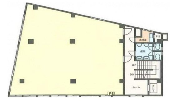 麻布台徳井ビル3F 間取り図