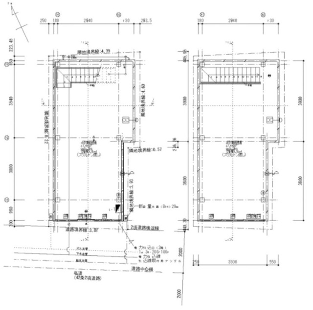 マガザン高円寺1F～2F 間取り図