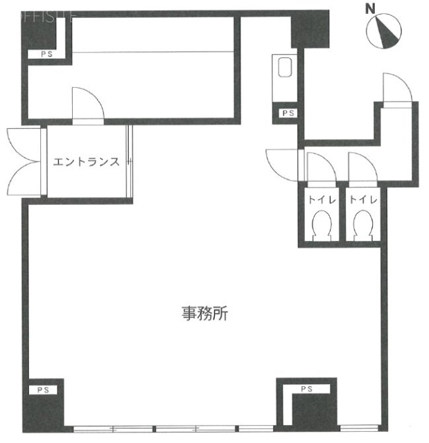 パティーナ三田台ビル1F 間取り図