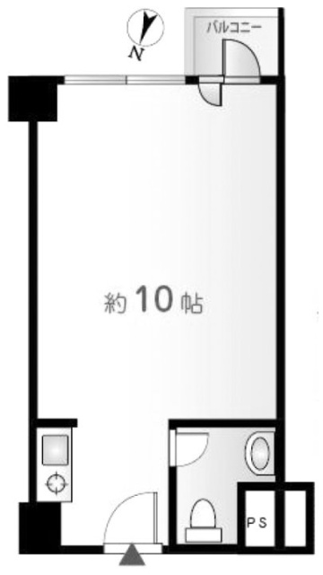 サンモール道玄坂ビル3F 間取り図