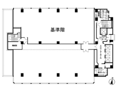 渋谷東口ビル(TKPガーデンシティ渋谷)C 間取り図