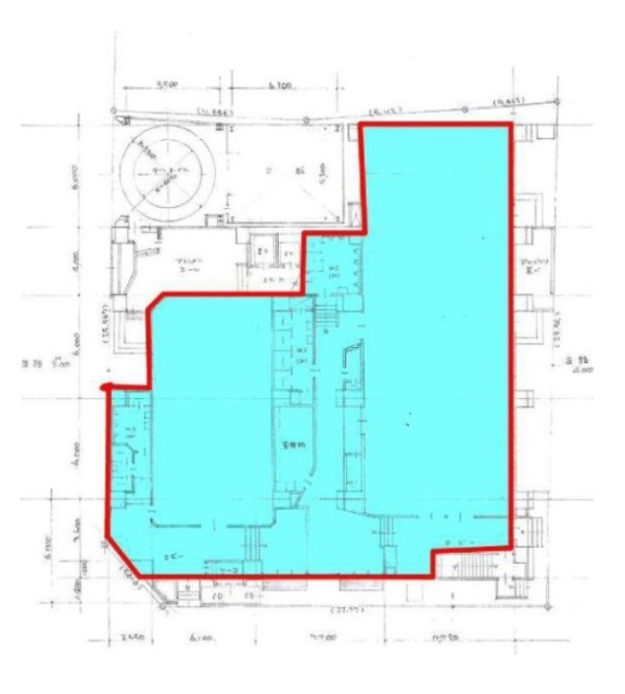 ハイラーク五反田1F 間取り図