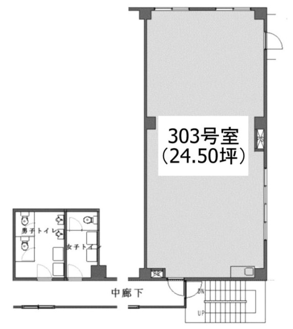 白金三五ビル303 間取り図