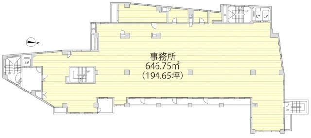 AKビル2F 間取り図