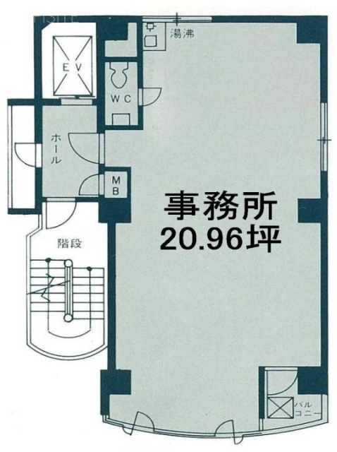 人形町ユウビル5F 間取り図